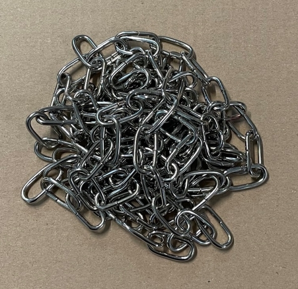 Kettenablauf für Vordach Dachrinne Aluminium V- Mini